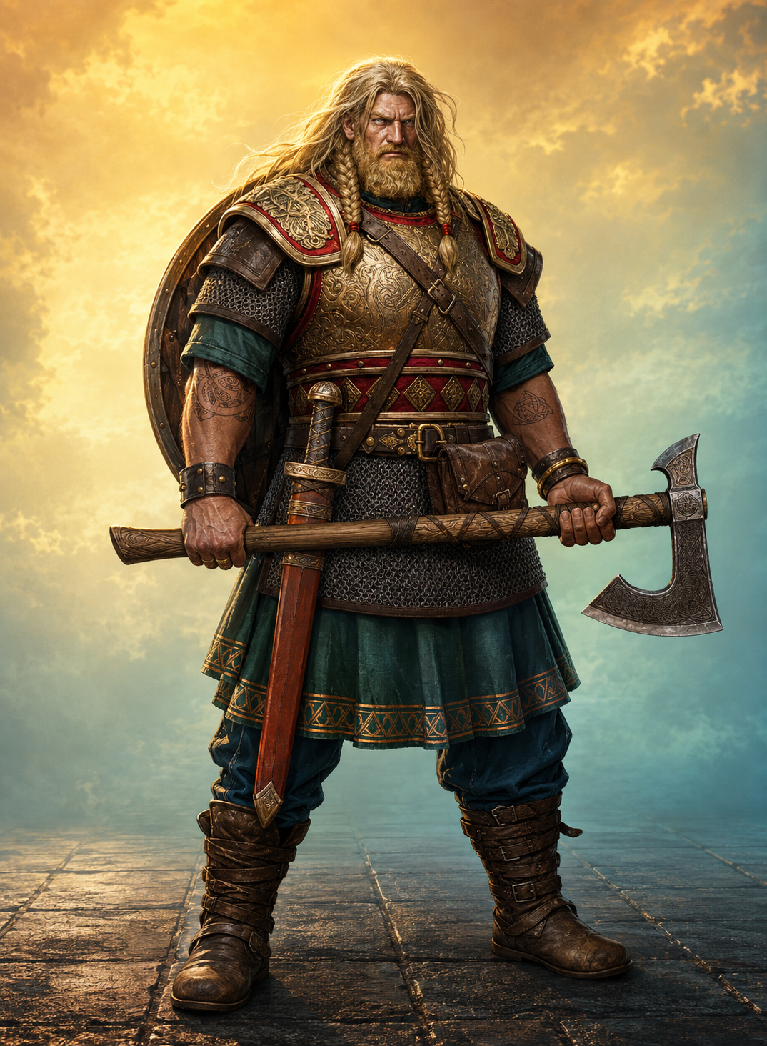 Illustration CAP originale — Beowulf
