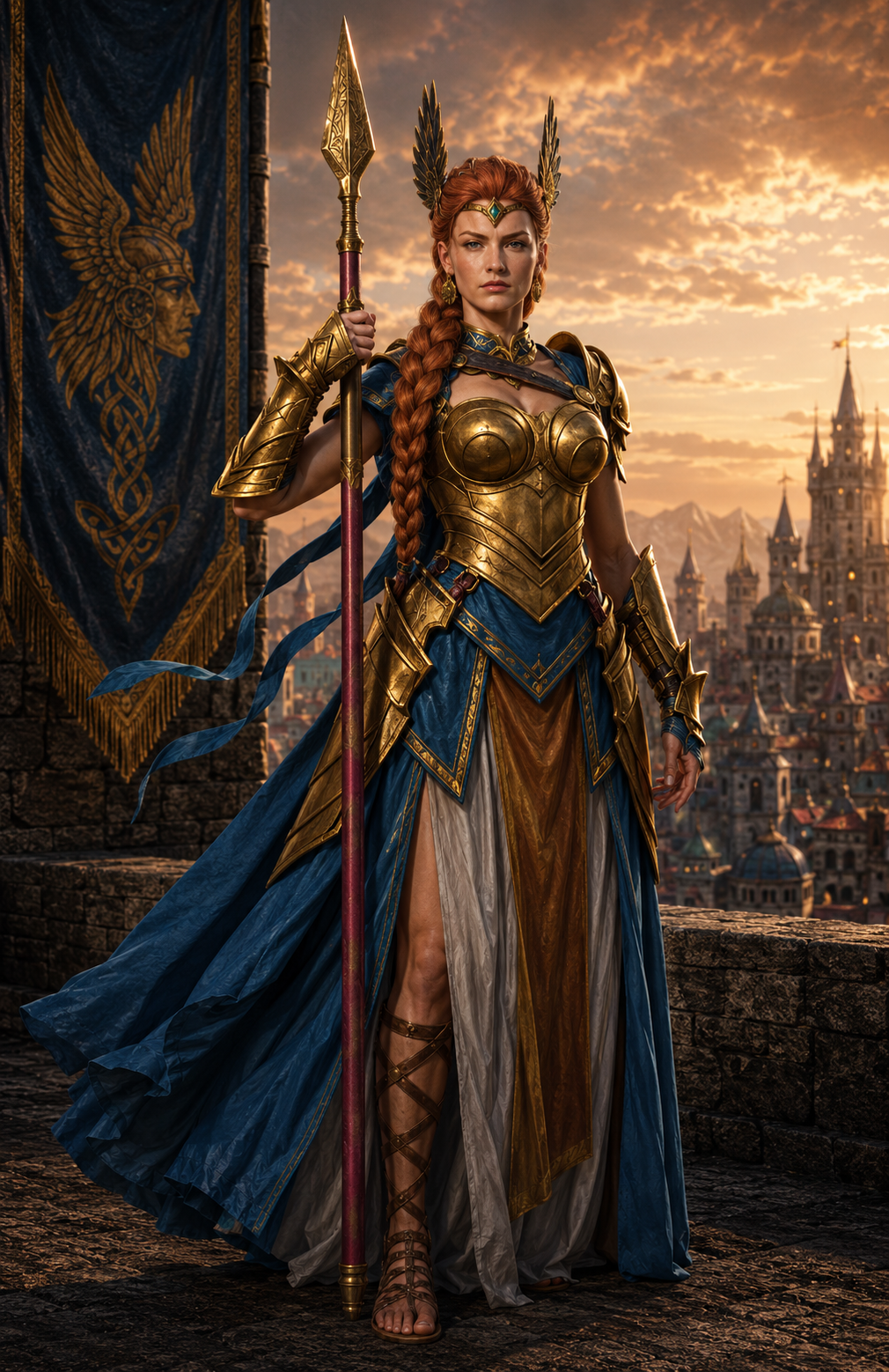 Illustration CAP originale — Brunhild