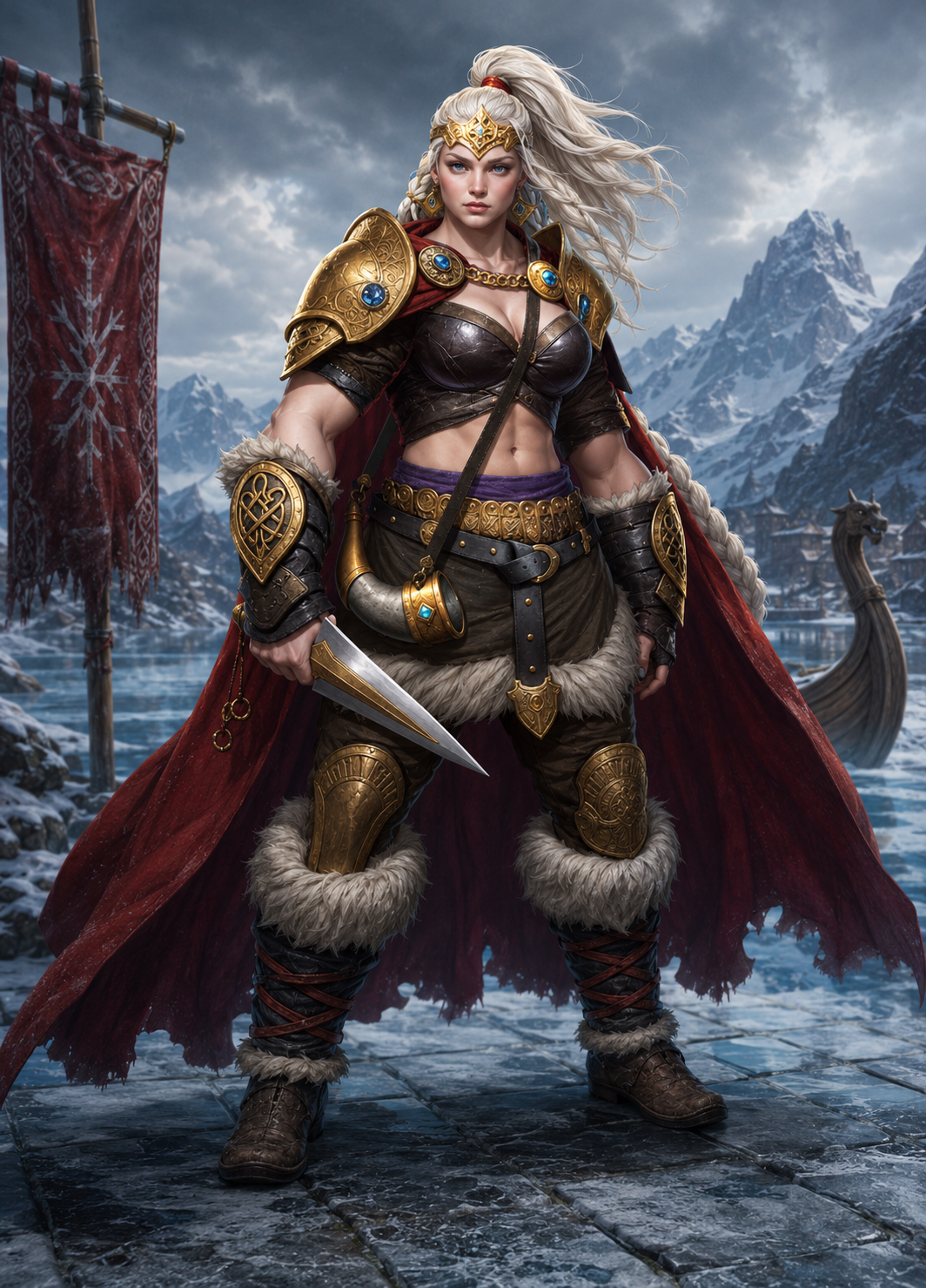 Illustration CAP originale — Skadi